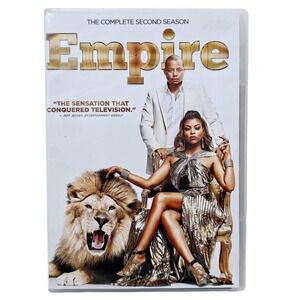 Empire Season 2 DVD Box Set 5 Disc 18 Episodes Terrence Howard Taraji Henson